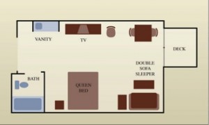 Great Wolf Lodge Floor Plan: Grand Mound, WA